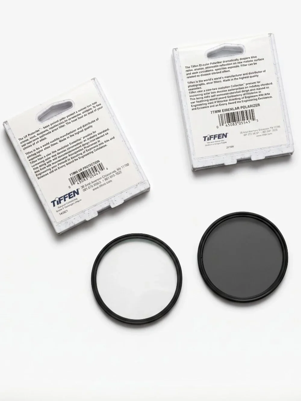 NWT Tiffen 77mm Filter Lot - Circular Polarizer (CPL) & UV Protector